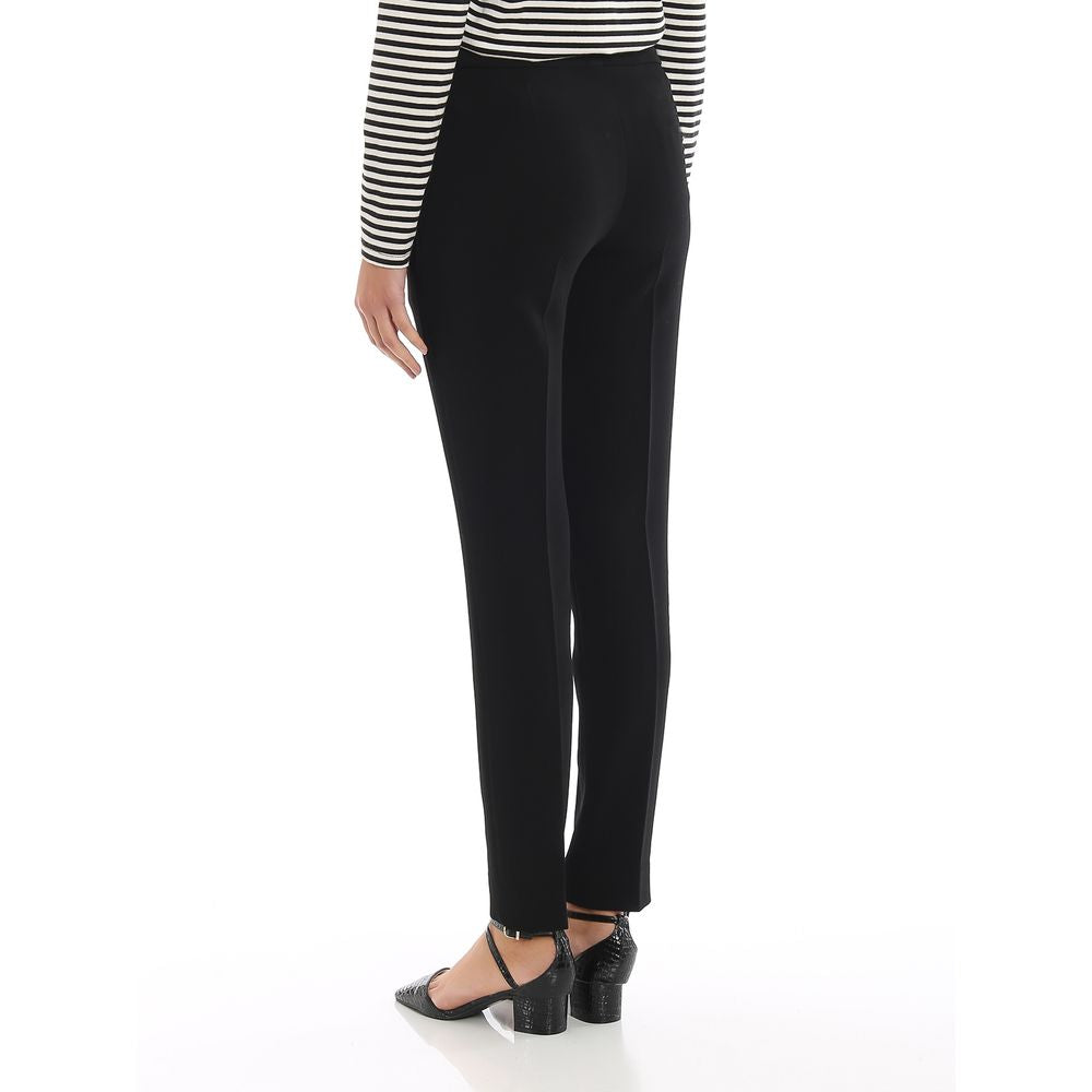 Boutique Moschino Black Polyester Jeans & Pant