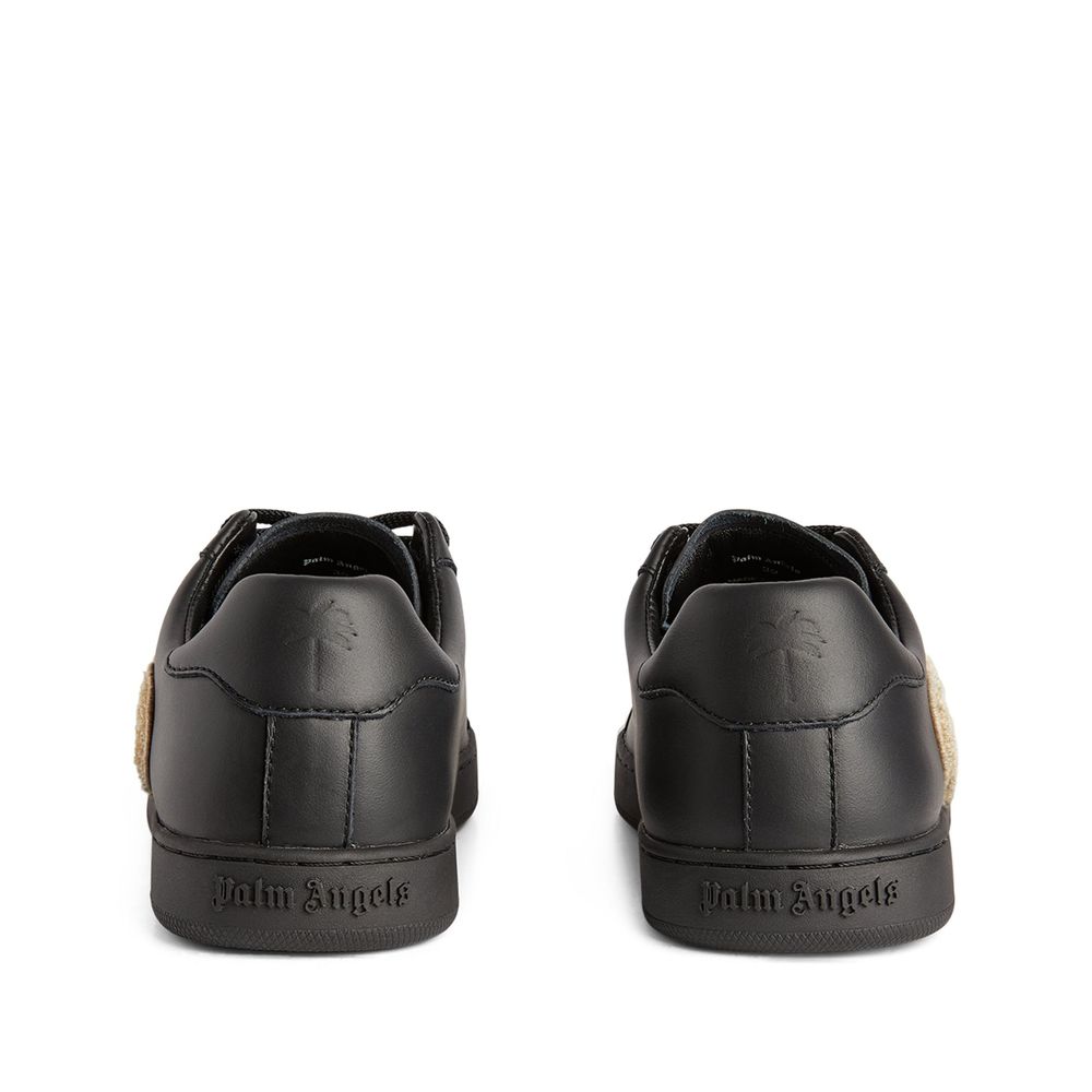 Palm Angels Black Leather Sneaker