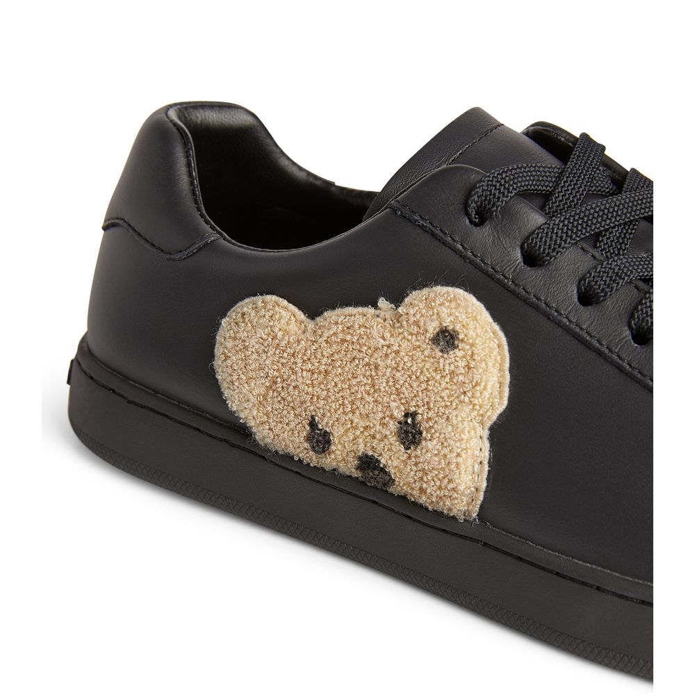 Palm Angels Black Leather Sneaker