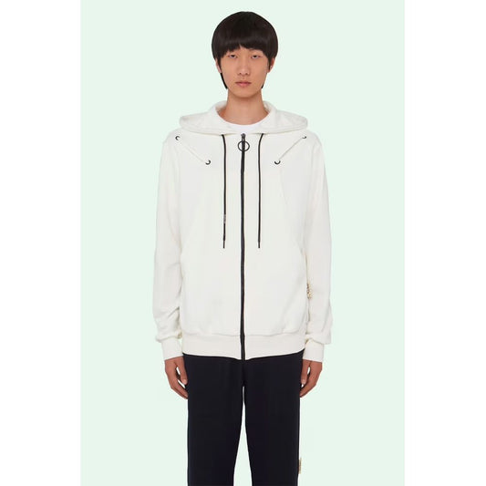 Off-White White Cotton Sweater