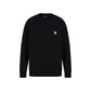 Diesel Black Cotton Sweater