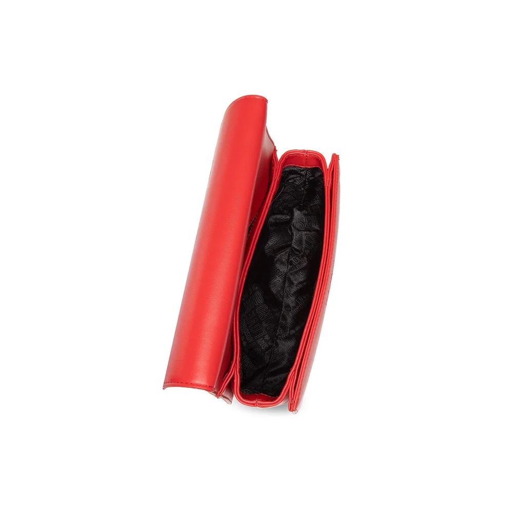 Love Moschino Red Artificial Leather Crossbody Bag