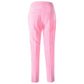 Yes Zee Pink Polyester Jeans & Pant