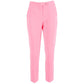 Yes Zee Pink Polyester Jeans & Pant