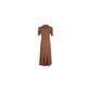 Yes Zee Brown Viscose Dress