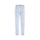 Yes Zee Light Blue Cotton Jeans & Pant