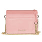 Baldinini Trend Pink Leather Di Calfskin Handbag