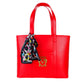 Love Moschino Red Artificial Leather Shoulder Bag