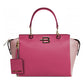 Baldinini Trend Fuchsia Leather Di Calfskin Handbag