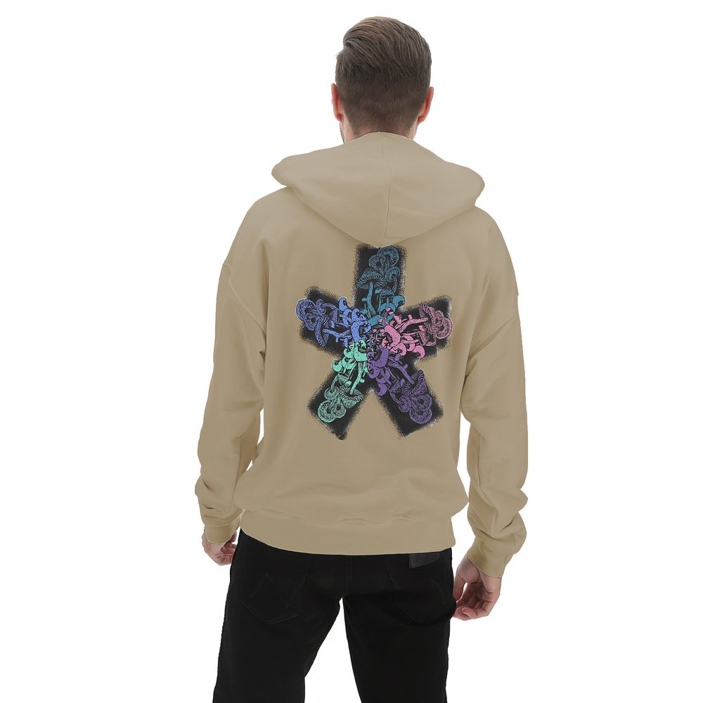 Comme Des Fuckdown Beige Cotton Sweater