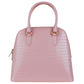 Baldinini Trend Pink Leather Di Calfskin Handbag