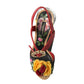 Dolce & Gabbana Multicolor Leather Di Calfskin Sandal