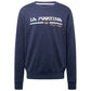 La Martina Blue Cotton Sweater