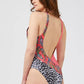 Custo Barcelona Fuchsia Polyester Swimwear