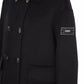 Baldinini Trend Black Wool Jackets & Coat
