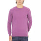 Baldinini Trend Violet Wool Sweater
