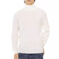 Baldinini Trend White Fabric Sweater