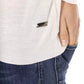 Baldinini Trend White Fabric Sweater