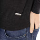 Baldinini Trend Brown Fabric Sweater