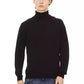 Baldinini Trend Black Fabric Sweater