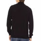 Baldinini Trend Black Fabric Sweater