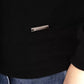 Baldinini Trend Black Fabric Sweater