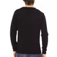 Baldinini Trend Black Fabric Sweater