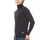 Baldinini Trend Gray Fabric Sweater