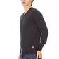 Baldinini Trend Gray Fabric Sweater