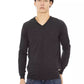 Baldinini Trend Gray Fabric Sweater