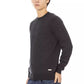 Baldinini Trend Gray Fabric Sweater