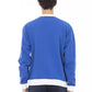 Baldinini Trend Blue Cotton Sweater