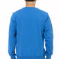 Automobili Lamborghini Blue Cotton Sweater