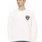 Automobili Lamborghini White Cotton Sweater