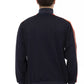 Automobili Lamborghini Blue Cotton Sweater