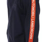 Automobili Lamborghini Blue Cotton Sweater