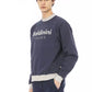Baldinini Trend Blue Cotton Sweater