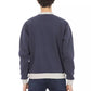 Baldinini Trend Blue Cotton Sweater