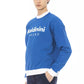 Baldinini Trend Blue Cotton Sweater