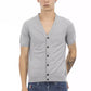 Baldinini Trend Gray Cotton Sweater