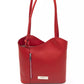 Baldinini Trend Red COW Leather Shoulder Bag