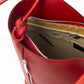 Baldinini Trend Red COW Leather Shoulder Bag