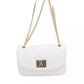 Baldinini Trend White Polyethylene Shoulder Bag