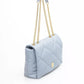 Baldinini Trend Light Blue Polyethylene Shoulder Bag