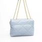 Baldinini Trend Light Blue Polyethylene Shoulder Bag