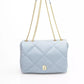 Baldinini Trend Light Blue Polyethylene Shoulder Bag