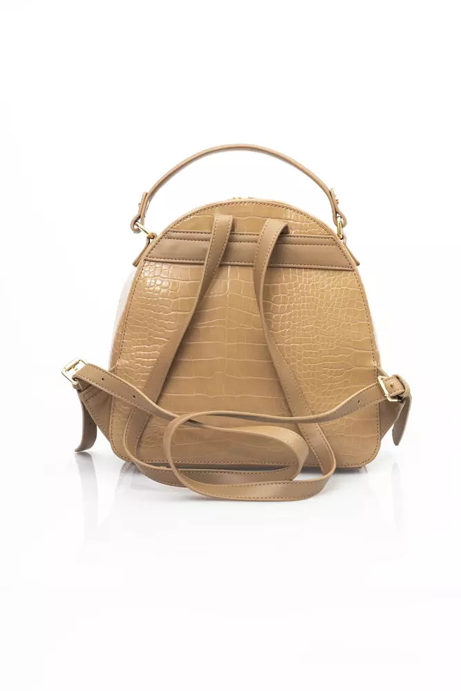 Baldinini Trend Beige Polyethylene Handbag