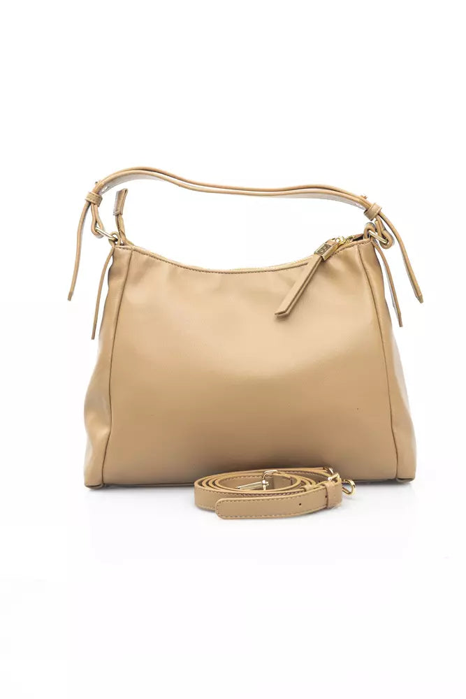 Baldinini Trend Beige Polyethylene Handbag