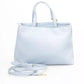 Baldinini Trend Light Blue Polyethylene Handbag