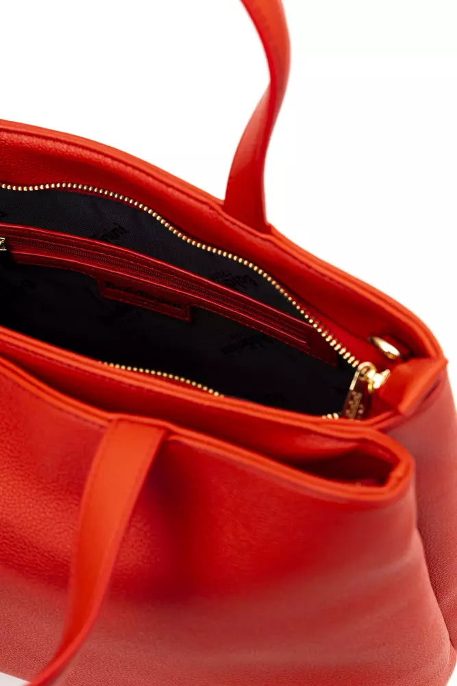 Baldinini Trend Red Polyurethane Handbag